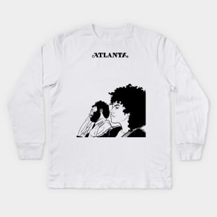 Atlanta Couple Kids Long Sleeve T-Shirt